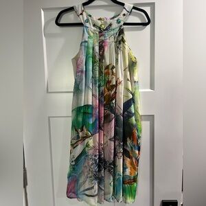K Studio Multicolor Dress w/ Gemstone‎ Embellishments, size 6, EUC